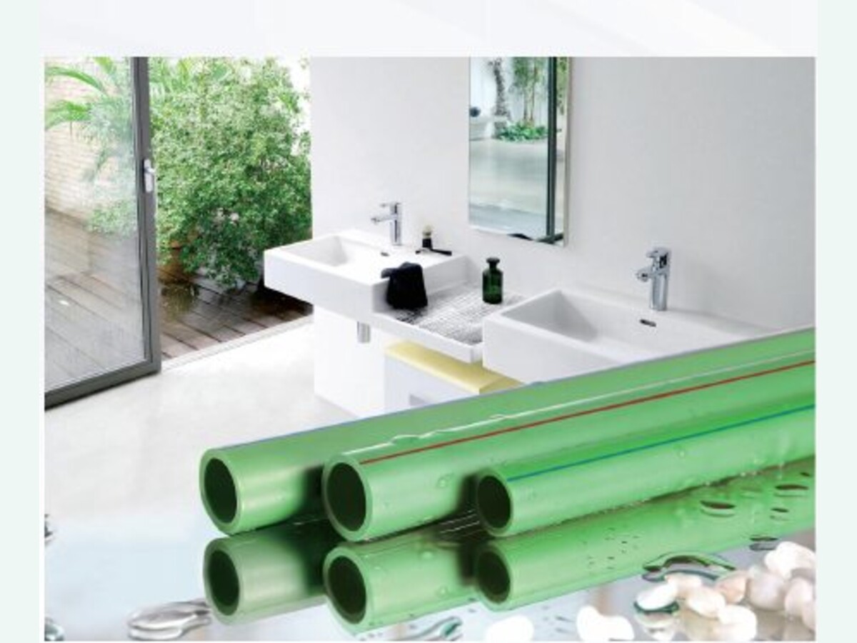 PPR hot and cold water pipes